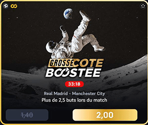 Exemple notification Telegram cote boostée EV+ - Capture 1